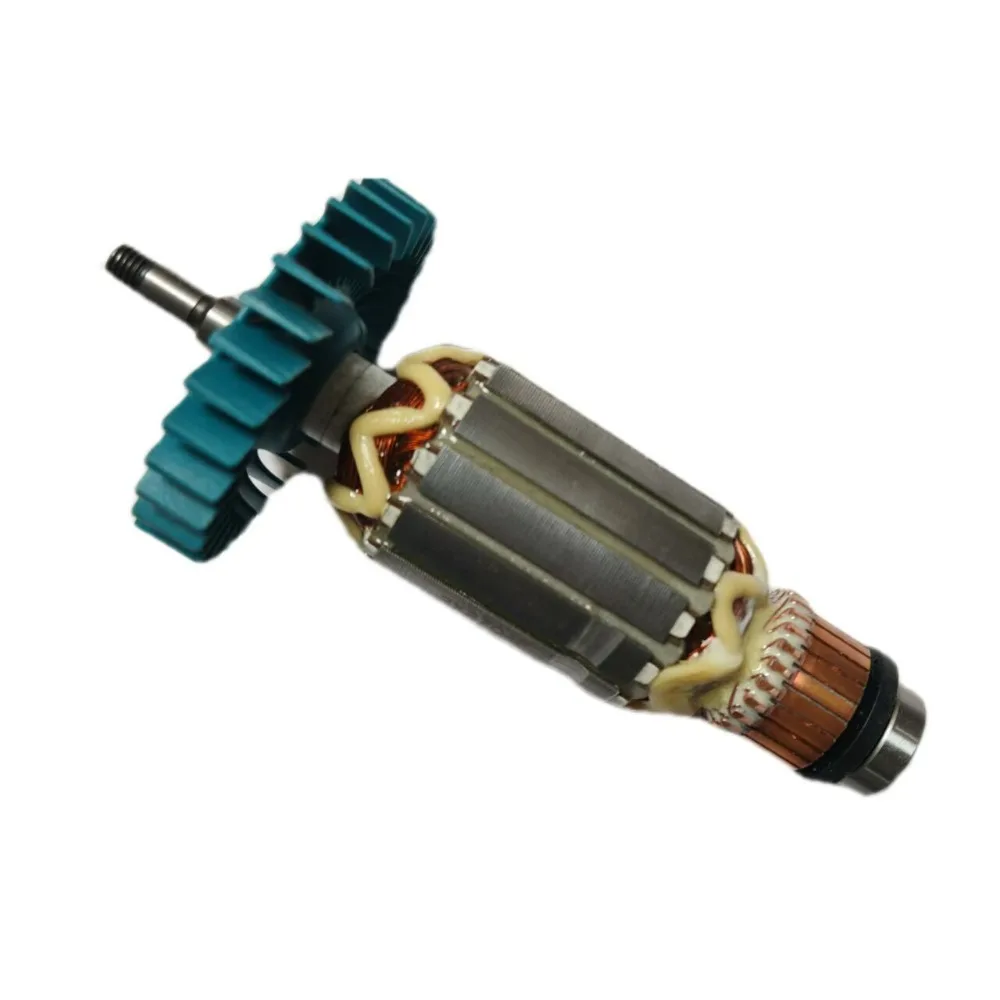 AC220-240V Armature for Ma Kita GA5021 GA6021 513704-0 Angle Grinder Rotor Anchor Motor Accessories
