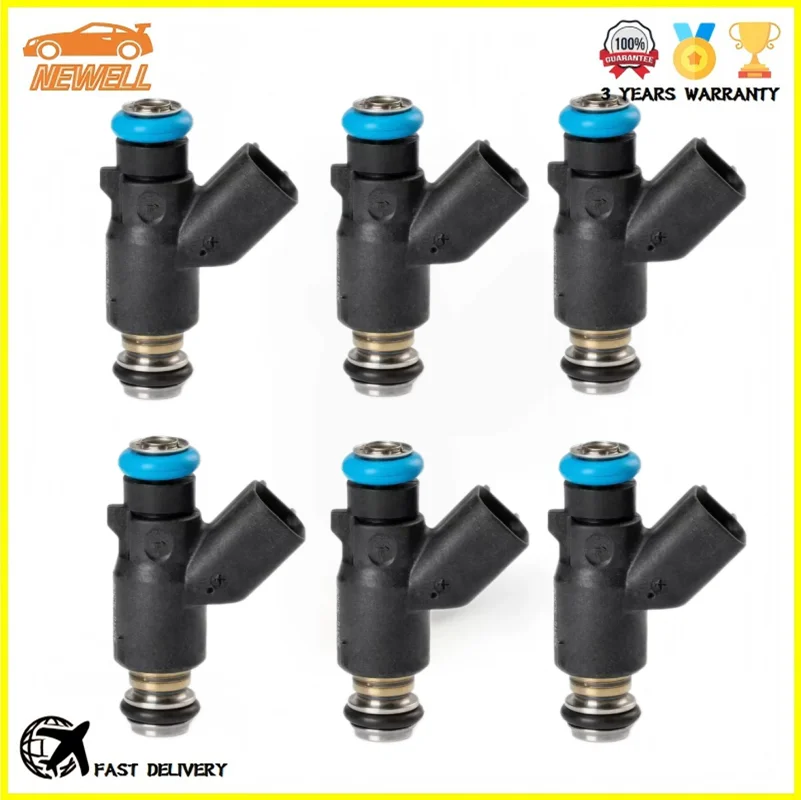 

6pcs 35310-3C000 Fuel injector For Hyundai Veracruz Azera Genesis Sonata Santa Fe Kia Sedona Sorento Amanti 3.8L 3.3L
