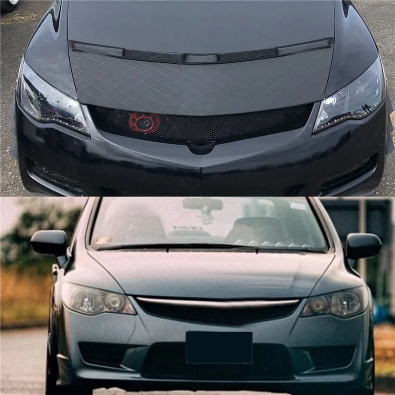 

2X Left Side For 2006-2015 Honda Civic FD Car Headlight Lens Cover Head Light Shade Front Auto Light Shell-AS55