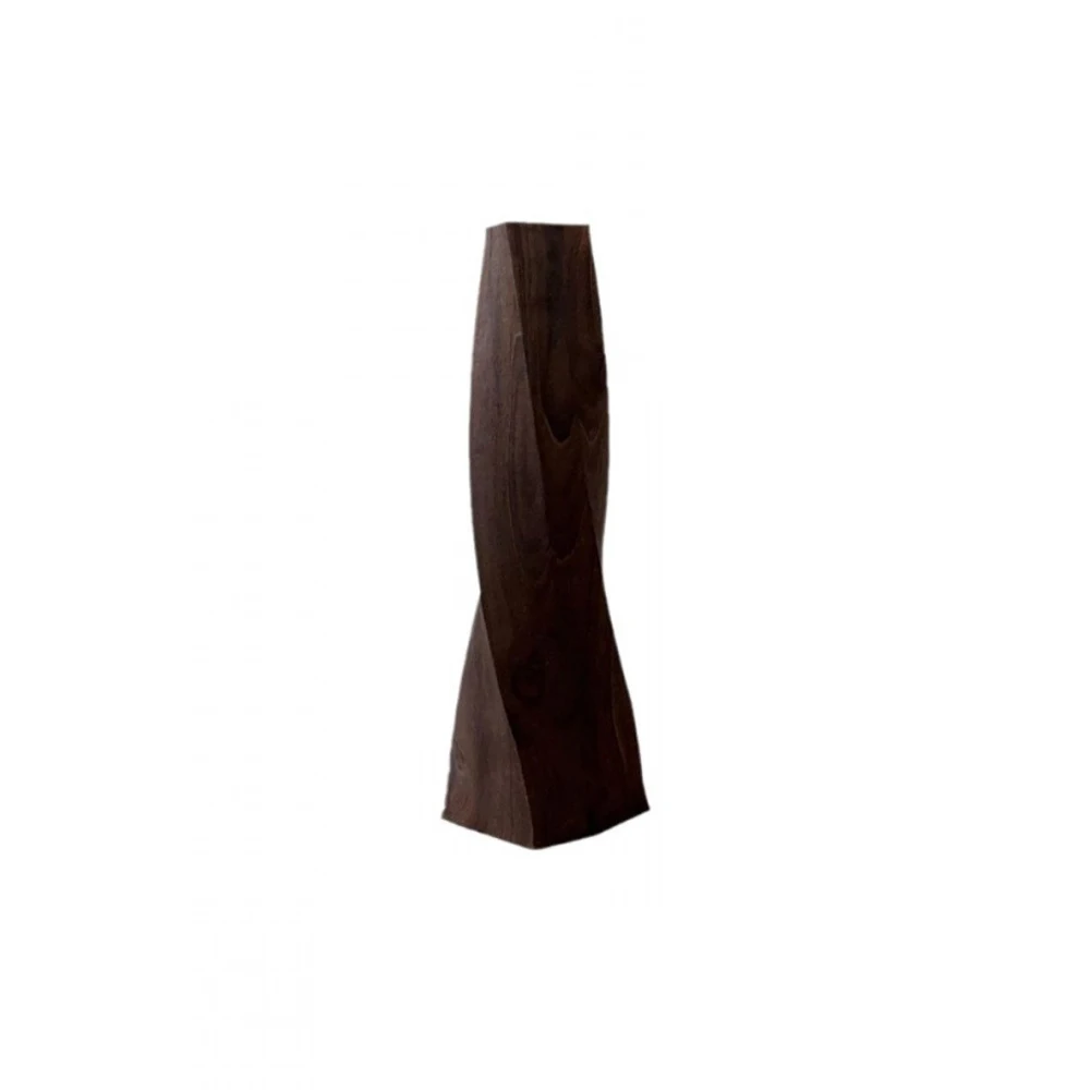 

Nordic Simple Modern Solid Wood Vase Creative Home Art Paulownia Wood Living Room Dining Room Decoration