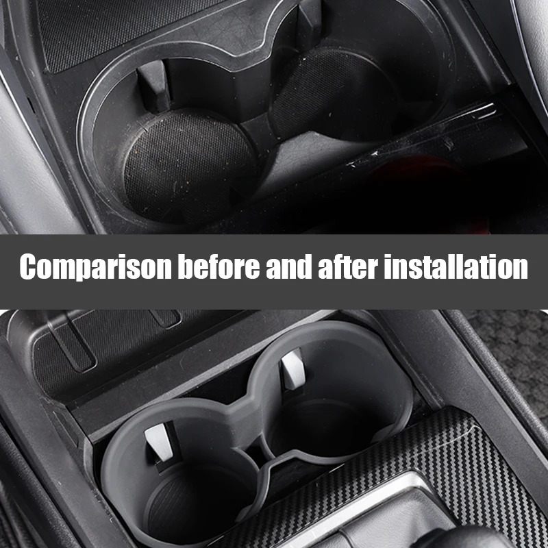 for Mazda CX-50 2021 2022 2023 2024 2025 Silicone material storage box for central control water cup interior storage component