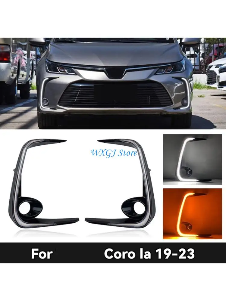 

37JE DRL Dynamic Turn Light Automotive Accessory for 2019-2023