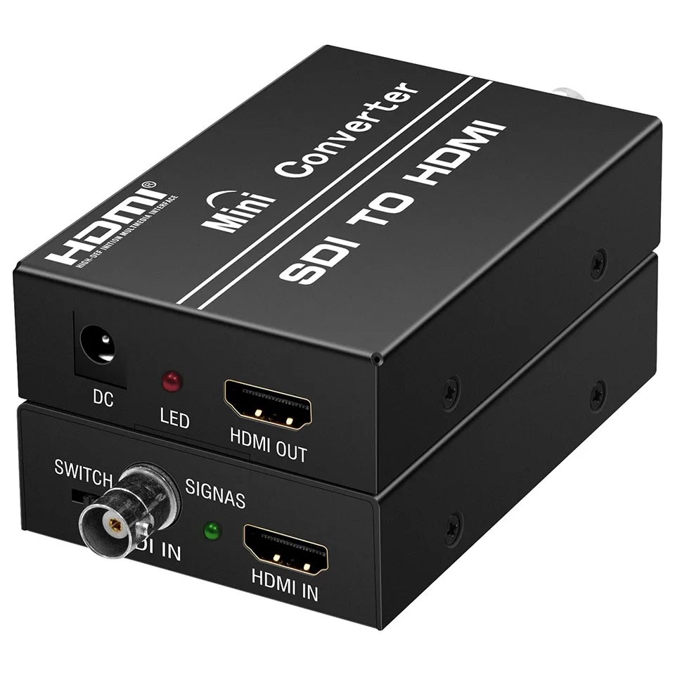 

SDI HDMI to HDMI Converter Switch Switcher Full HD 1080P HDMI 1.3c&HDCP for Camera PC Monitor