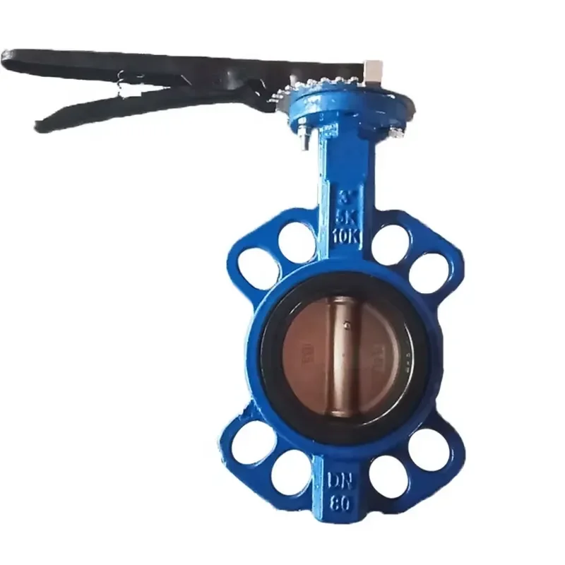 Ductile iron flake butterfly valve manual water valve custom size price list