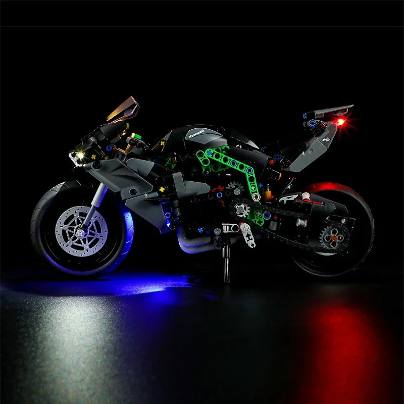 DIY LED Light สําหรับ LEGO 42170 การวิเคราะห์ H2R รถจักรยานยนต์อาคารอิฐของขวัญ (เฉพาะไฟ LED,ไม่มีบล็อกรุ่น)