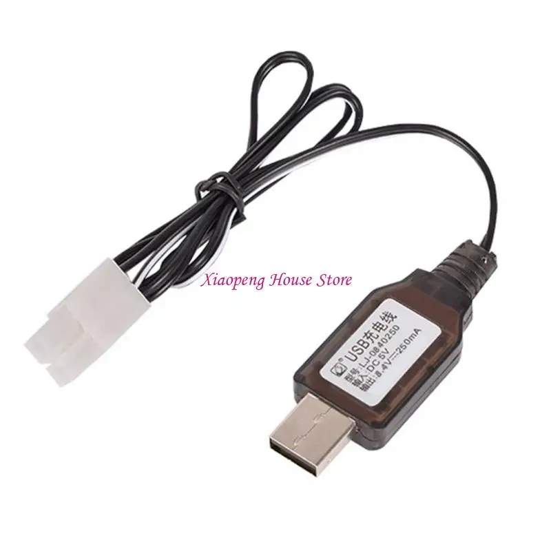 Compactly USB Cord for 8.4V NiMH NiCD Battery Charging in Remote Toy Lighting and Electric Tool for Remote Car 77JC