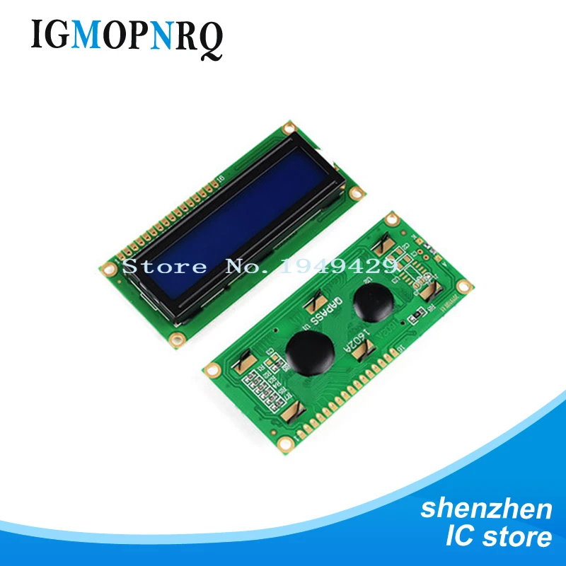 1PCS LCD1602 1604 2004 module yellow green/blue screen 16x2 16x4 20x4 Character LCD Display Module 1602 1604 2004 5V for arduino