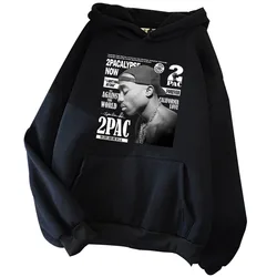 Tupac Shakur 2pacalypse Music Hoodie Tupac Shakur Fan Hoodie Unisex Harajuku Long Sleeve Sweatshirts