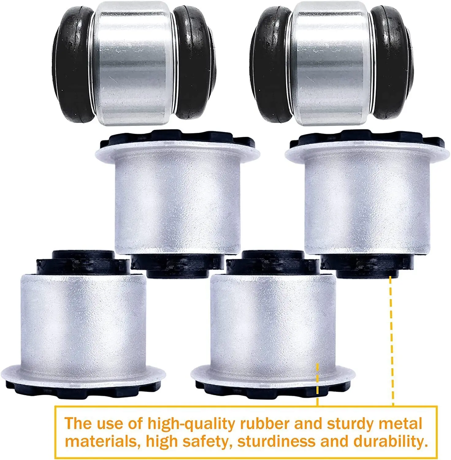Rear upper control arm bushing kit For Aston Martin 4G435K743BC 4G435K742BC