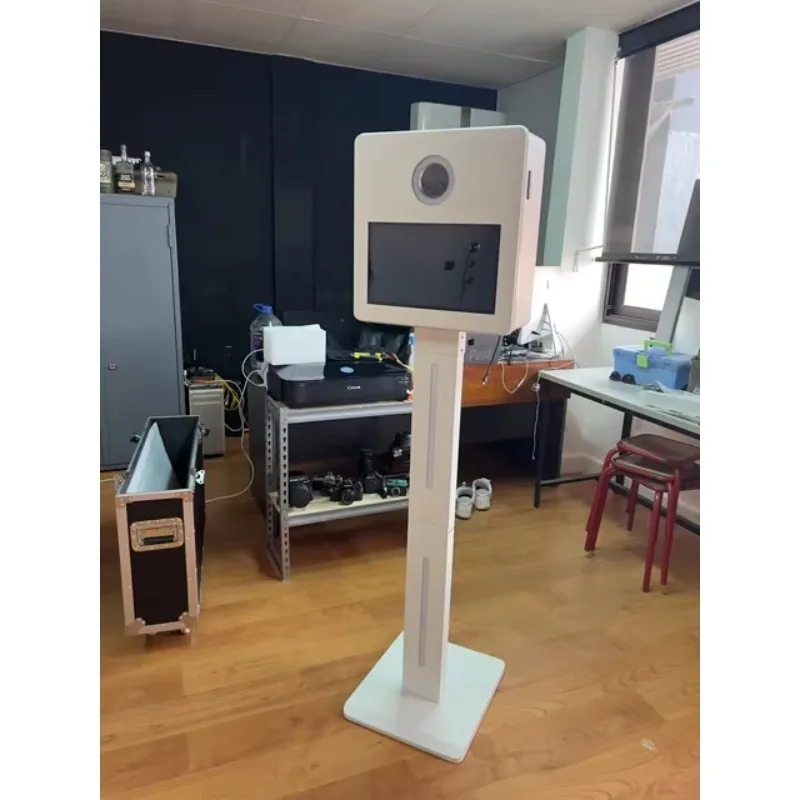 ZJW STLF high-quality customized products Newest 15.6 Inch Touch Screen Photo Booth Shell Metal Dslr Screen Dslr Photo Booth