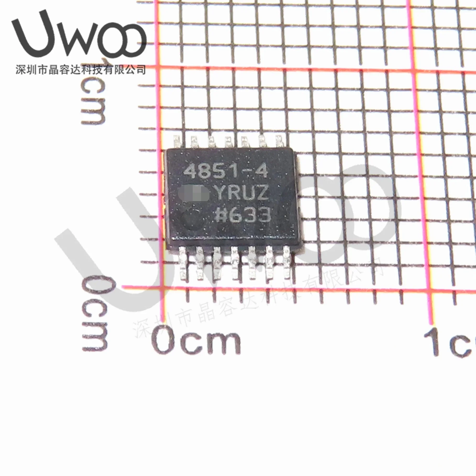 

10Pcs 100%Original New ADA4851-4 ADA4851-4YRUZ 4851-4 TSSOP-14