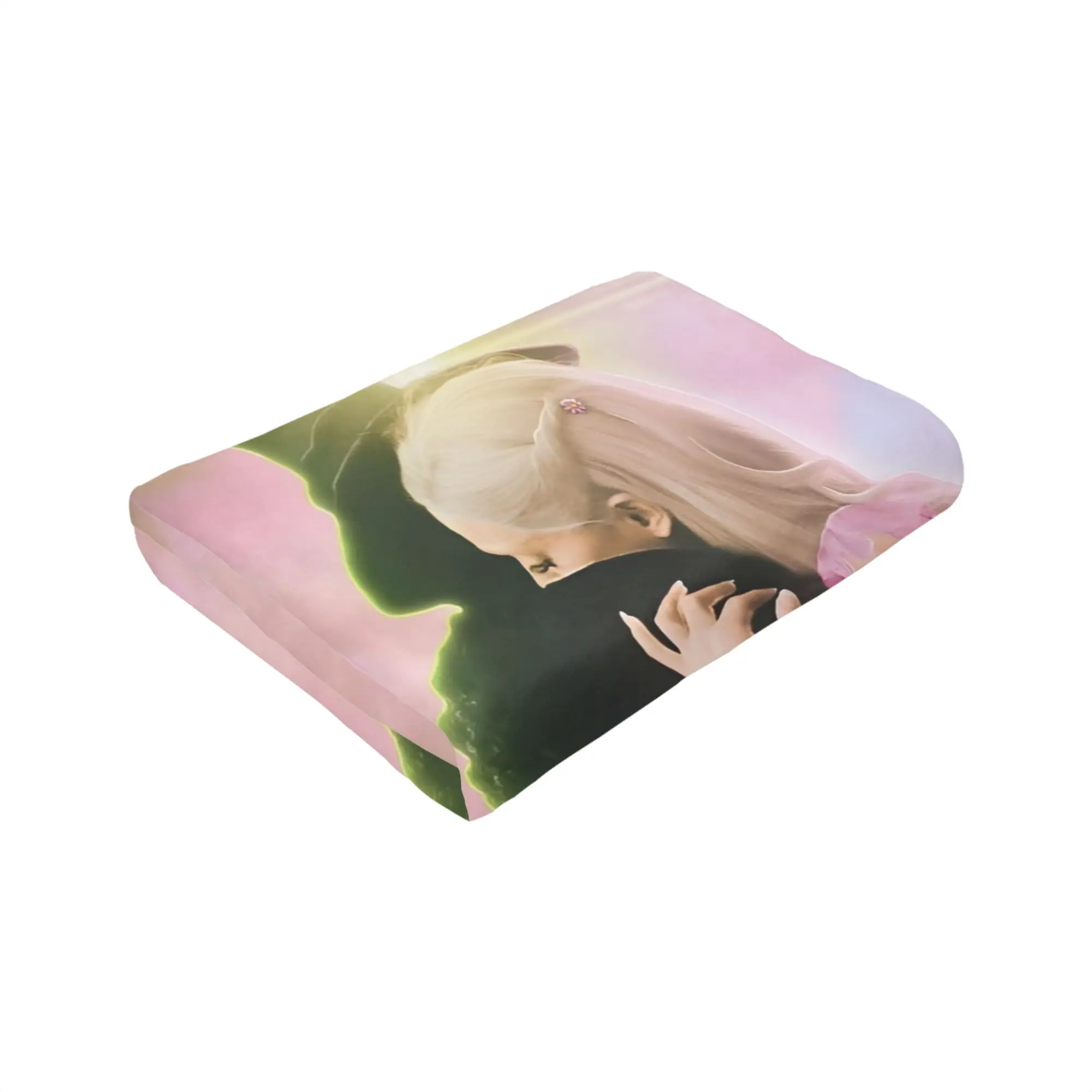 سوبر شريرة الفيلم الموسيقي 2024 رمي بطانية قسط الصوف الفانيلا خفيفة الوزن بطانية سرير الدافئة بطانيات قطيفة استخدام كل موسم