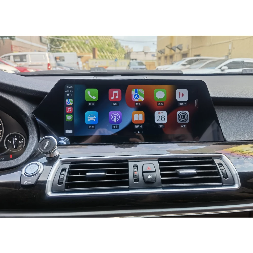 12.3 بوصة سنابدراجون 668 أندرويد 13 مشغل وسائط متعددة لسيارات BMW 5 Series F10 F11 2011-2017 CarPlay Auto WiFi GPS راديو الملاحة #1