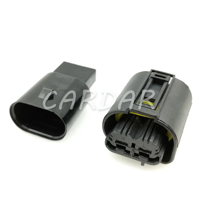 1 Set 2 Pin Car Horn Plug Fog Lights Cable Harness Connector AC Assembly Auto Waterproof Socket 1-968642-1 1-968643-1 8373328-03