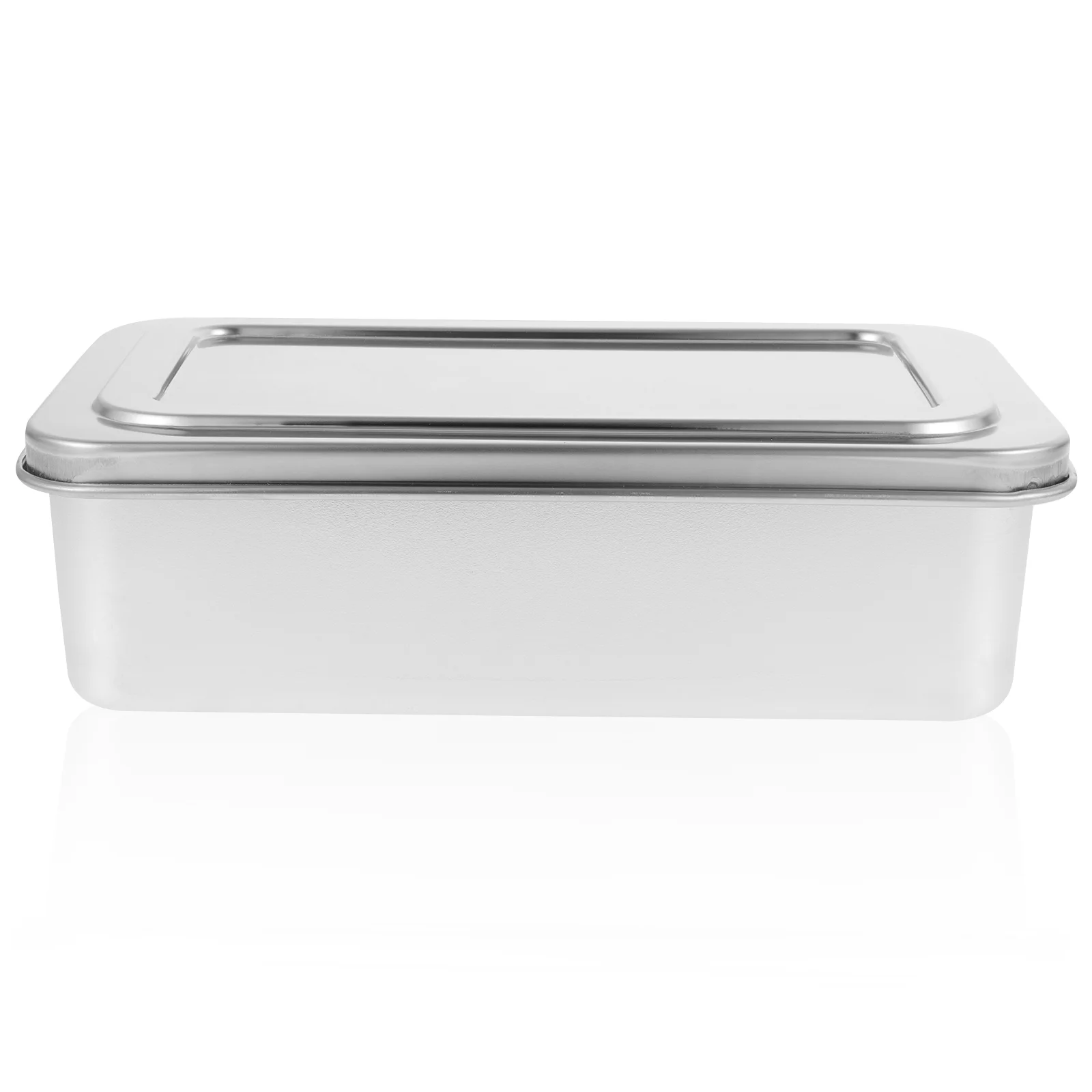 

Banana Bread Pan Bakeware Cake Pans Metal Toast Baking Tray for Kitchen Silver Rectangular