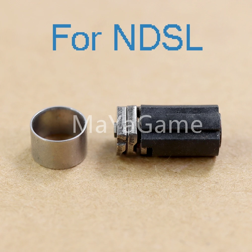 1set Hinge Axle Shell Repair Parts For NDS Lite NDSL Replacement Rotating Shaft Steel Ring