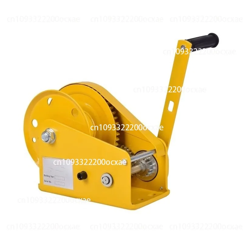 

Manual winch two-way self-locking hand roll small winch lifting crane household crane