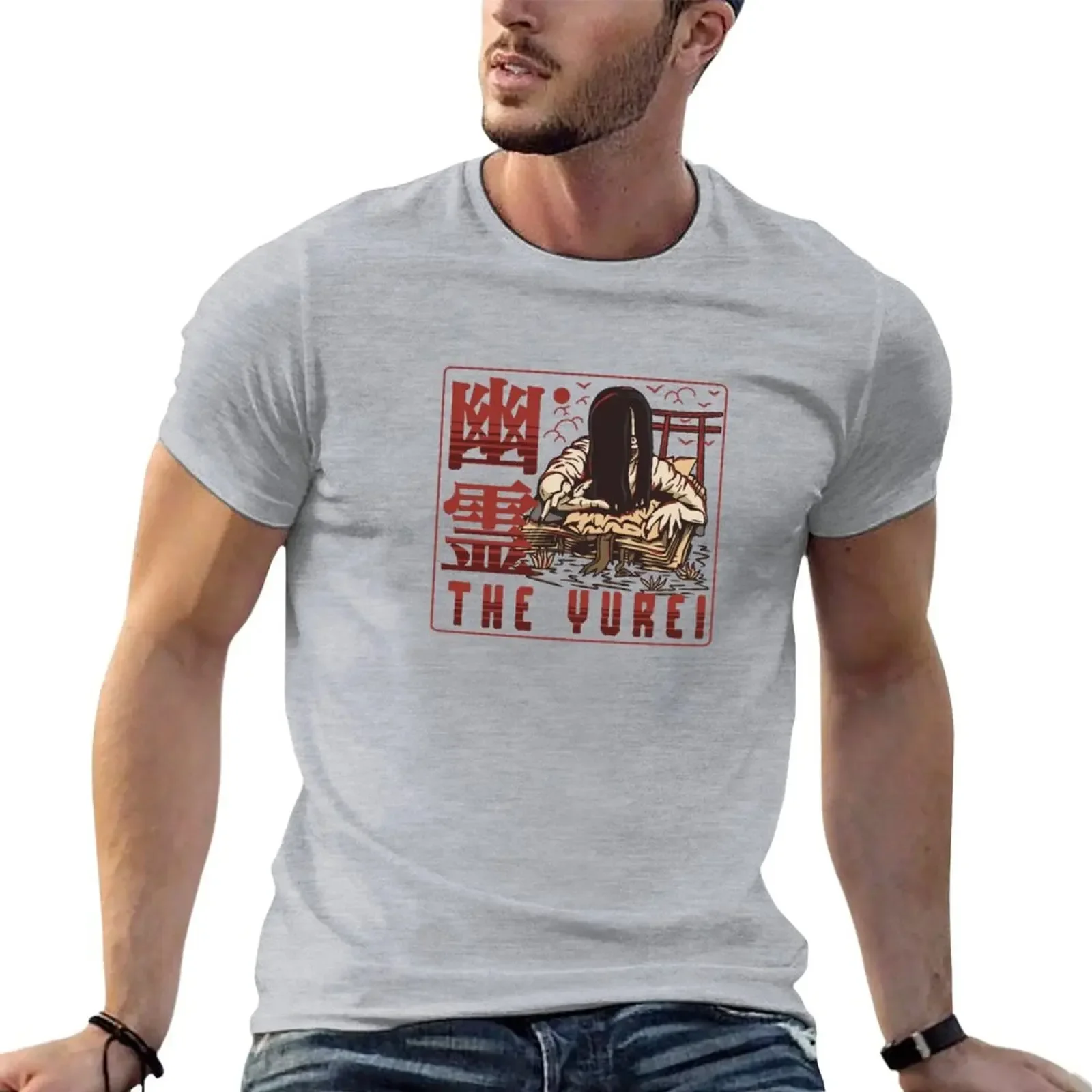 The Yurei (Full Design) T-Shirt vintage t shirt blank t shirts t shirt man men clothesUnisex T-shirts for Men Women Summer Tees