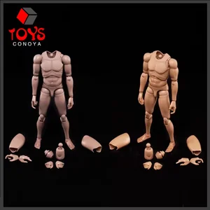 MX02A/MX02B 1/6 Super flexible europäische amerikanische und asiatische Hauthaut Herren Körpertöne Aktion Figur von 12 Zoll 12 Hauptverkäufe Männerpuppe sexy - №6