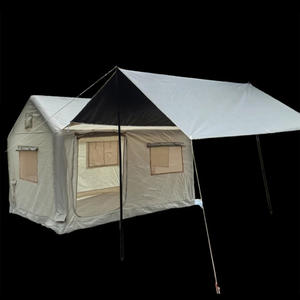 

Wholesale Customized Pneumatic Emergency Rapid Inflation System Waterproof Durable Inflatable Glamping Tent