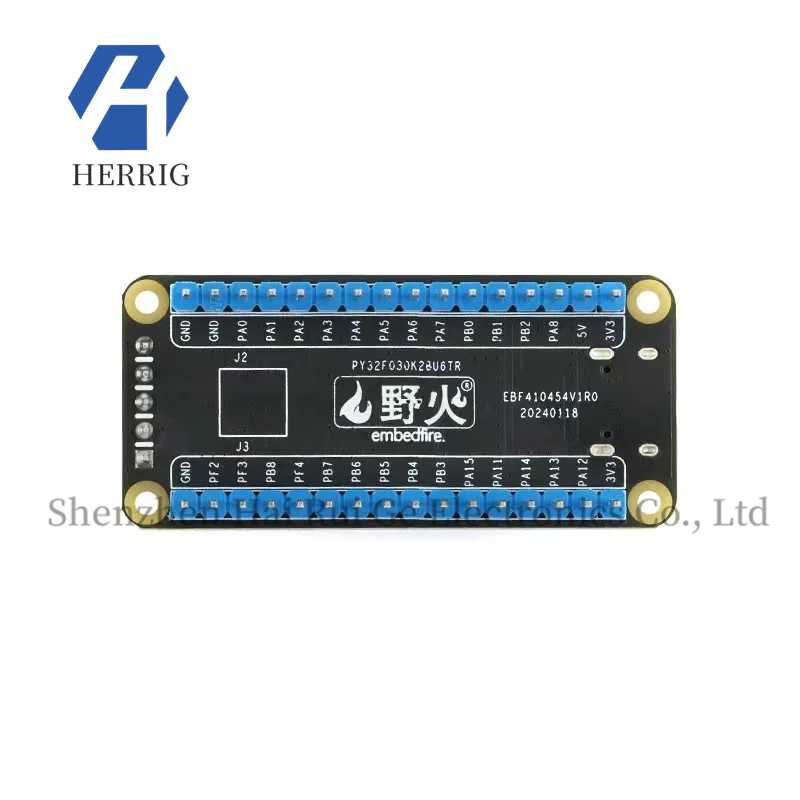 Wildfire PY32F030K28U6TR kernbord, 48Mhz, 32-bit ARM microcontroller ontwikkelbordmodule