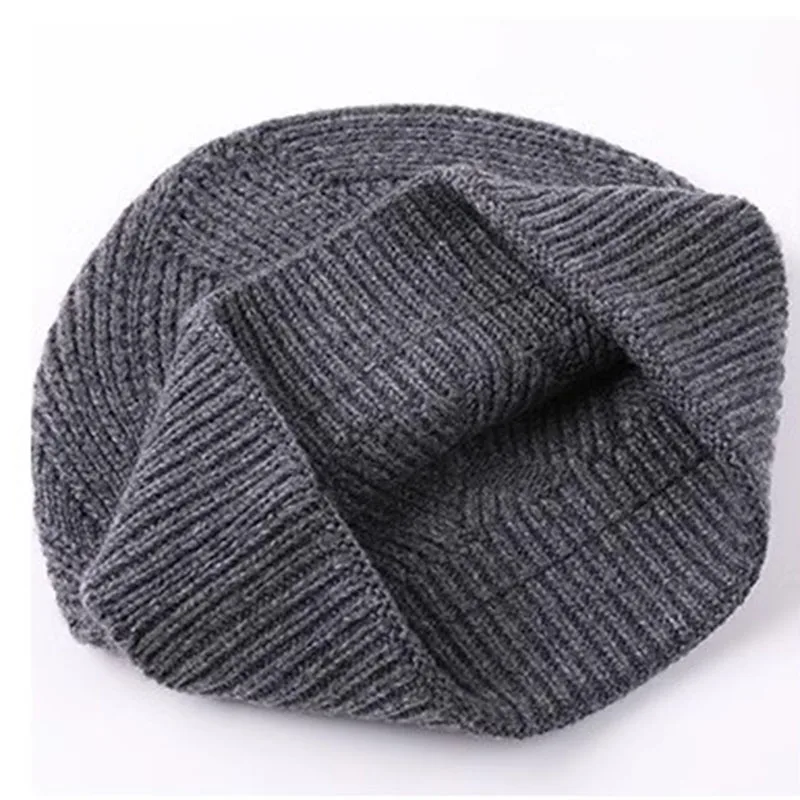 100% Wool caps for men beanie Women's hat Caps women Men's hat streetwear Hat for girls beanies knit 2024 free shipping hip hop