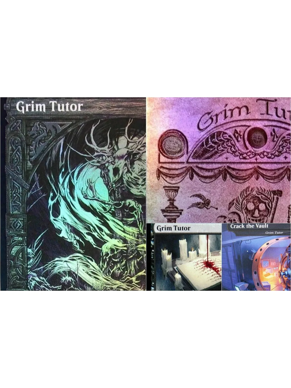 [Grim Tutor] TCG Magische Proxy-Karten Hochwertige Brettspiel-Sammelkarten
