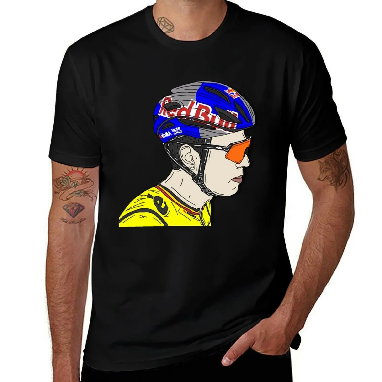 

Wow Van Aert T-Shirt Dry Fit Running Short Sleeve Top