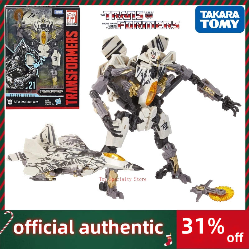 ในสต็อก TAKARA TOMY Transformers US รุ่น SS-21 V-Class Starscream (ROTF) ko อะนิเมะรุ่นของเล่นของขวัญคอลเลกชันรูป