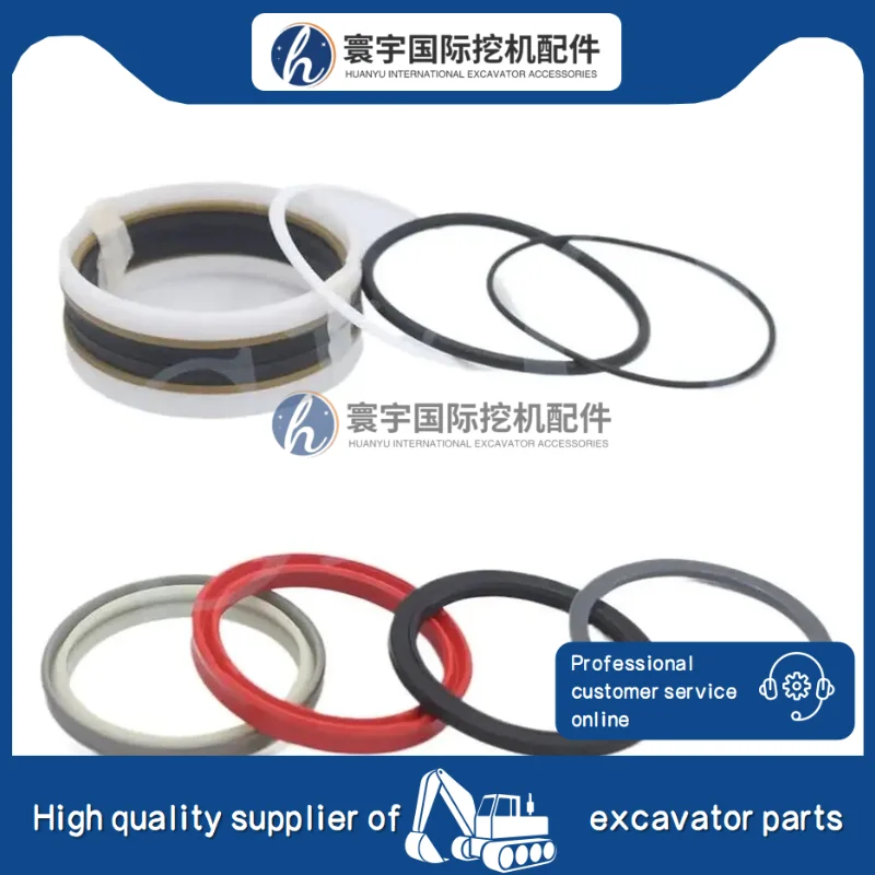 

1 шт., совместимый с Kobelco E300, натяжной масляный уплотнитель цилиндра, уплотнительное кольцо, ремонтный комплект, часть экскаватора