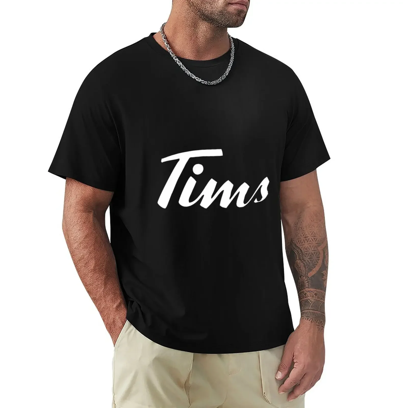 

Tim Hortons Essential T-Shirt plus sizes oversizeds Men's clothing