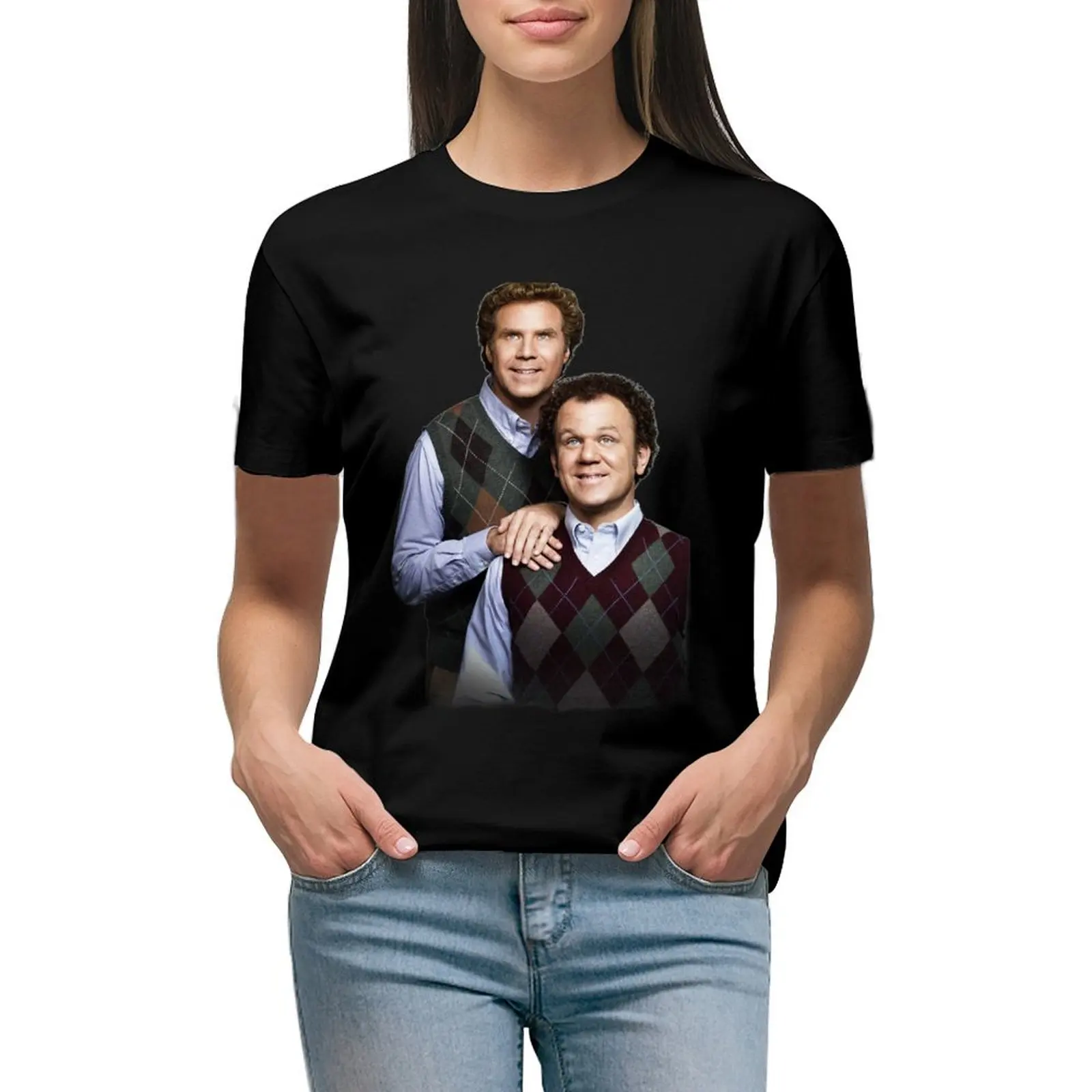 

Step Brothers T-Shirt Female clothing tops new edition t shirts for Women