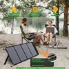ポータブル折りたたみ式ソーラーパネル,単結晶ソーラー充電器,キャンプ用rv発電機,1000w,18v-24v,ip67,防水 2