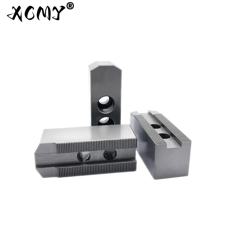 Hydraulic Oil pressure chuck Soft claw 5 6 8 10 inch 60/90/120 degree High quality standard 3 jaws For mechanical CNC lathes