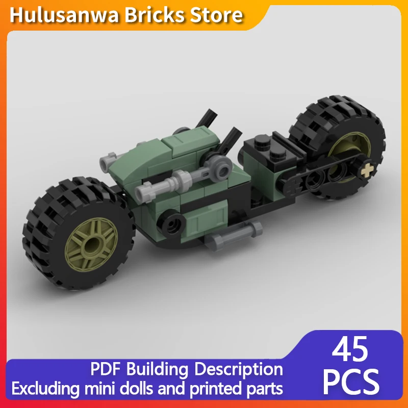 

Popular Game Model MOC Building Bricks Game Vehicle Light Motorcycle Modular Technology Gifts Holiday Assemble Children Toy Suit