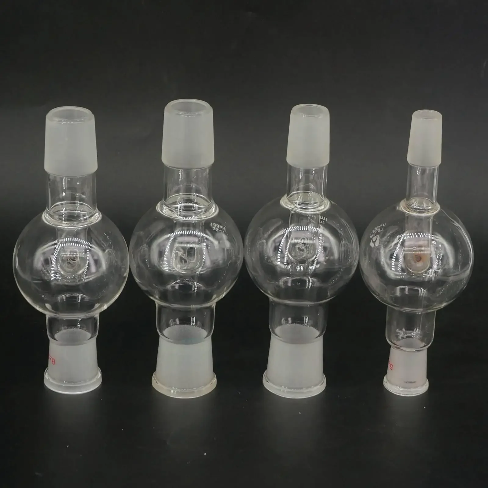 50ml Bump Trap 14/23 19/26 24/29 29/32 Female to Male Joint GG17 Glass Rotary Evaporator