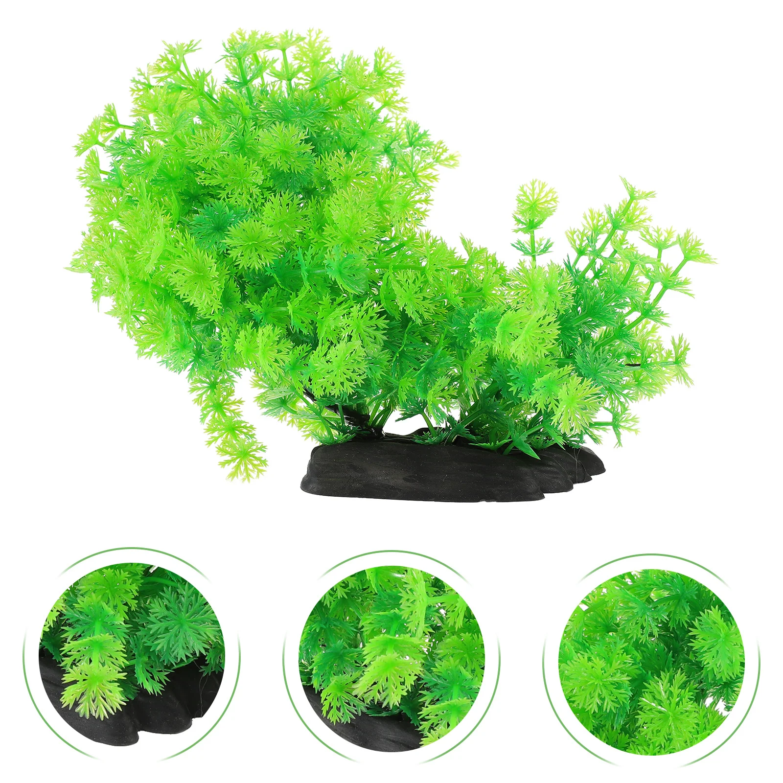 

Lifelike Artificial Aquarium Plants for Fish Tank Fake Plastic Aquatic Plant Decorations Realistic Water Grass for Aquarium