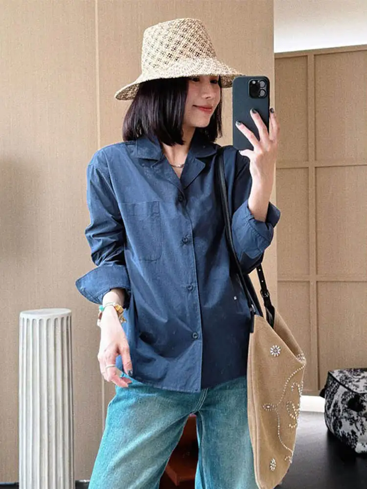 

Хлопковая футболка с вышивкой и буквенным принтом для женщин DDJ24244, повседневная, для бизнеса или на каждый день