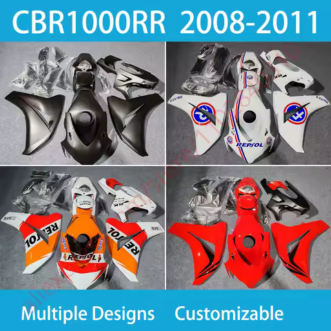 Injection Fairing Kit CBR1000RR 2008 2009 2010 2011 ABS Full Fairings Body Set Fit for Honda CBR 1000RR 08 09 10 11