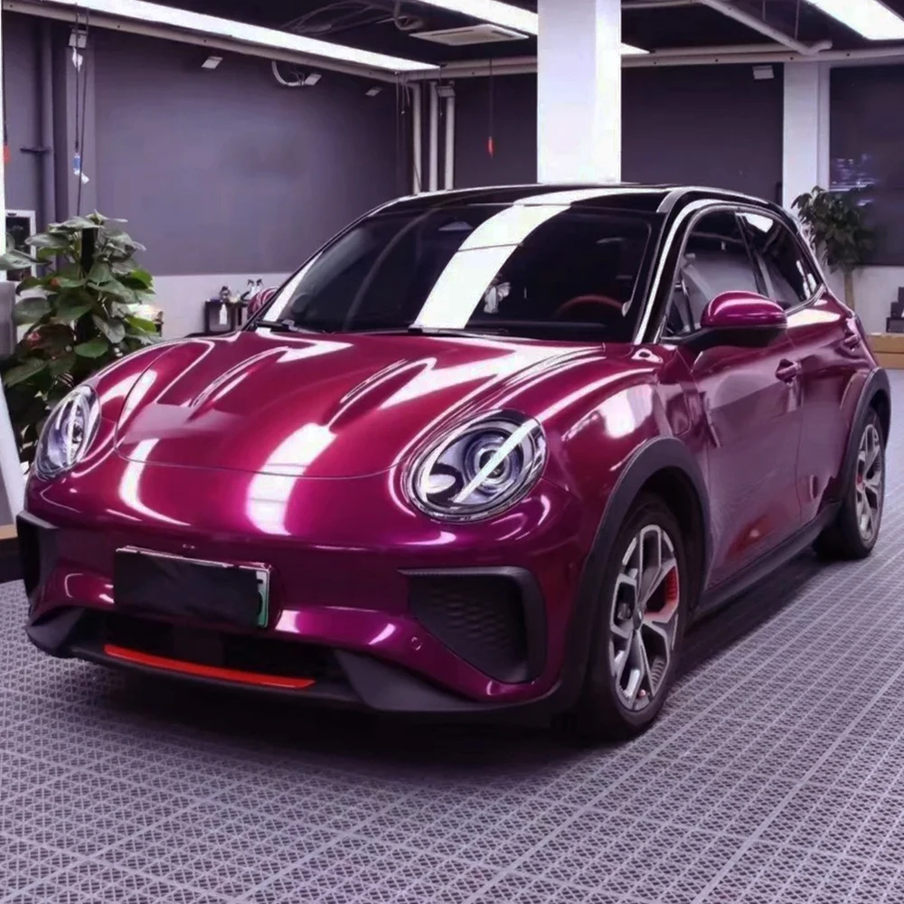 

Car Sticker Jam Purple Auto Wrapping Vinly Film PET Sticker Bubble Free PVC Decals Car Accessories Exterior Interior Decoration