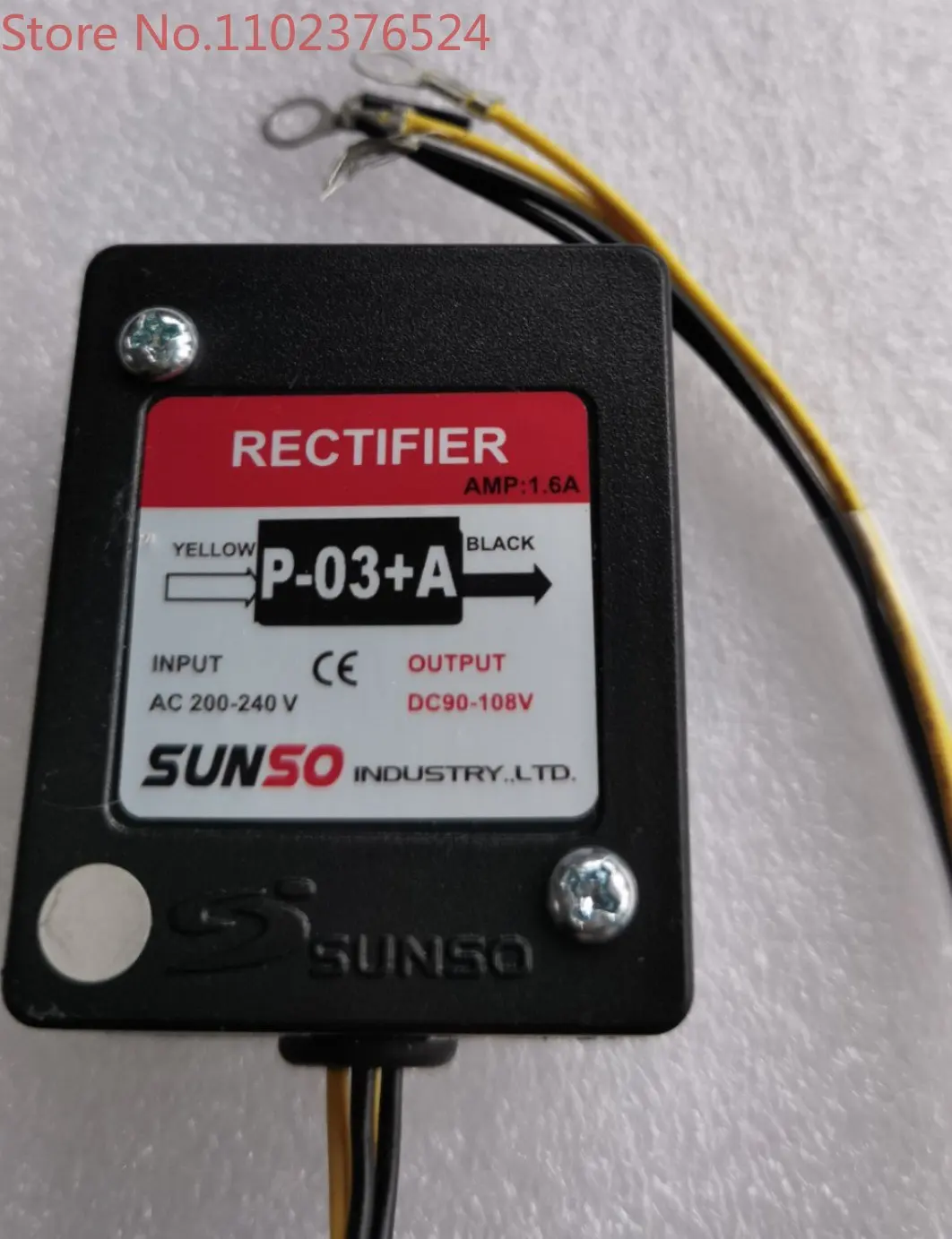 

Original Taiwan SUNSO rectifier P-03+P-03+A+B+D+V+H brake power module