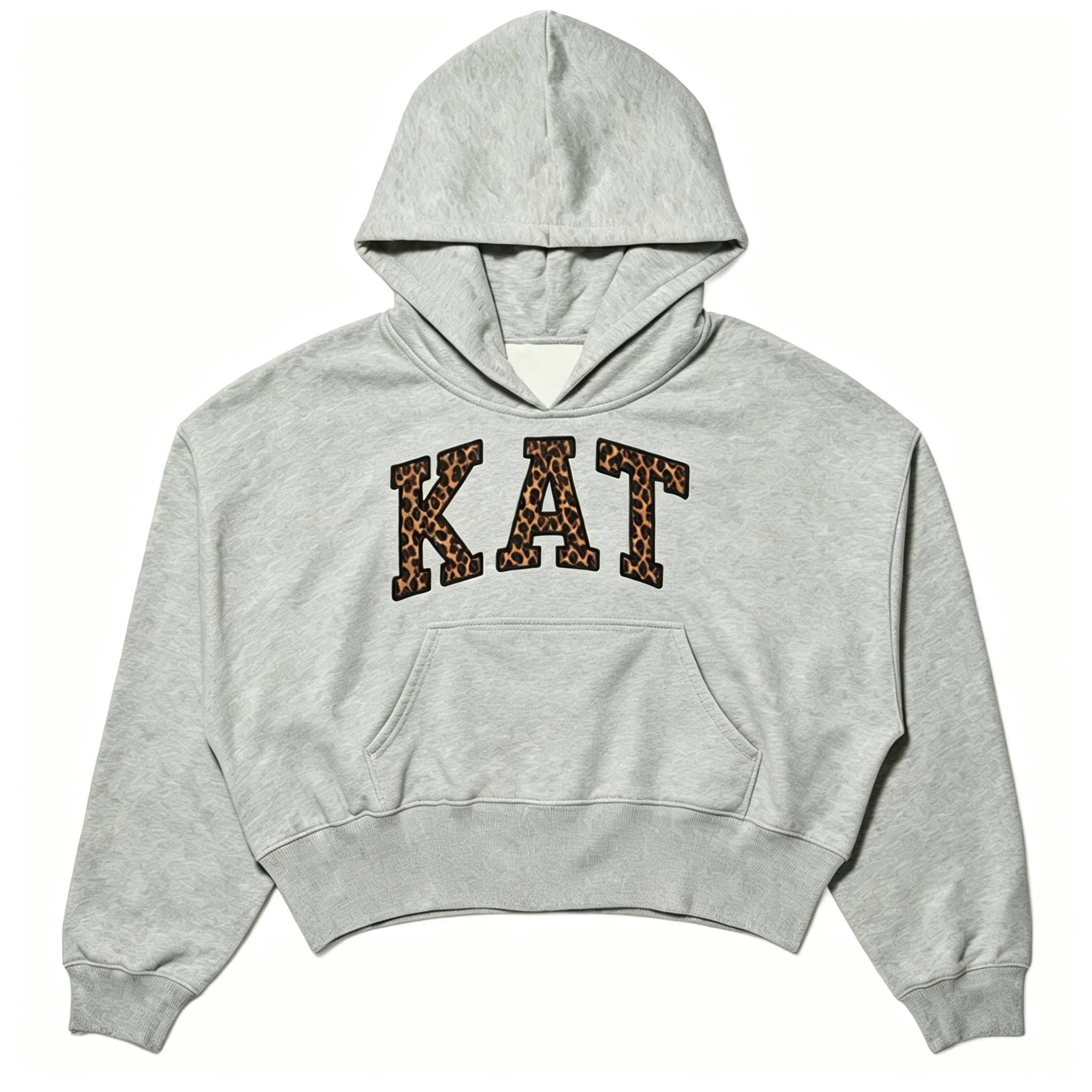 2026 Neuer KATSEYE Hoodie mit doppelseitigem Print für Herren und Damen, Konzert-Merch-Outfit, Fan-Streetwear, Kapuzenpullover mit Leopardenmuster und Schriftzug – Detail 9