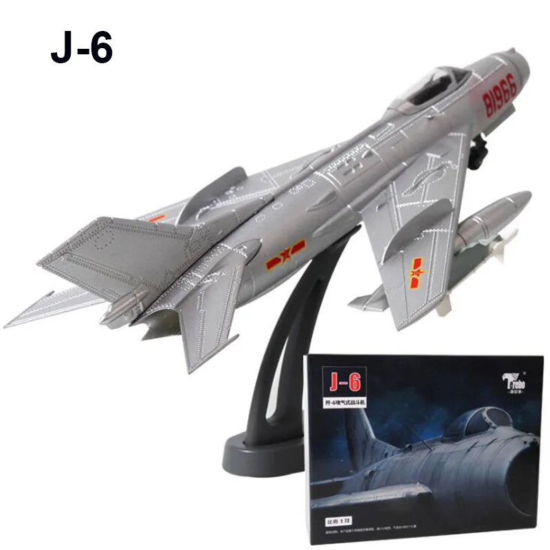 17 China Ver Aviation aircraft 1/72 scale Army Fresco Jian 5 J-6 Fighter Mig airplane models adult children toys f display show