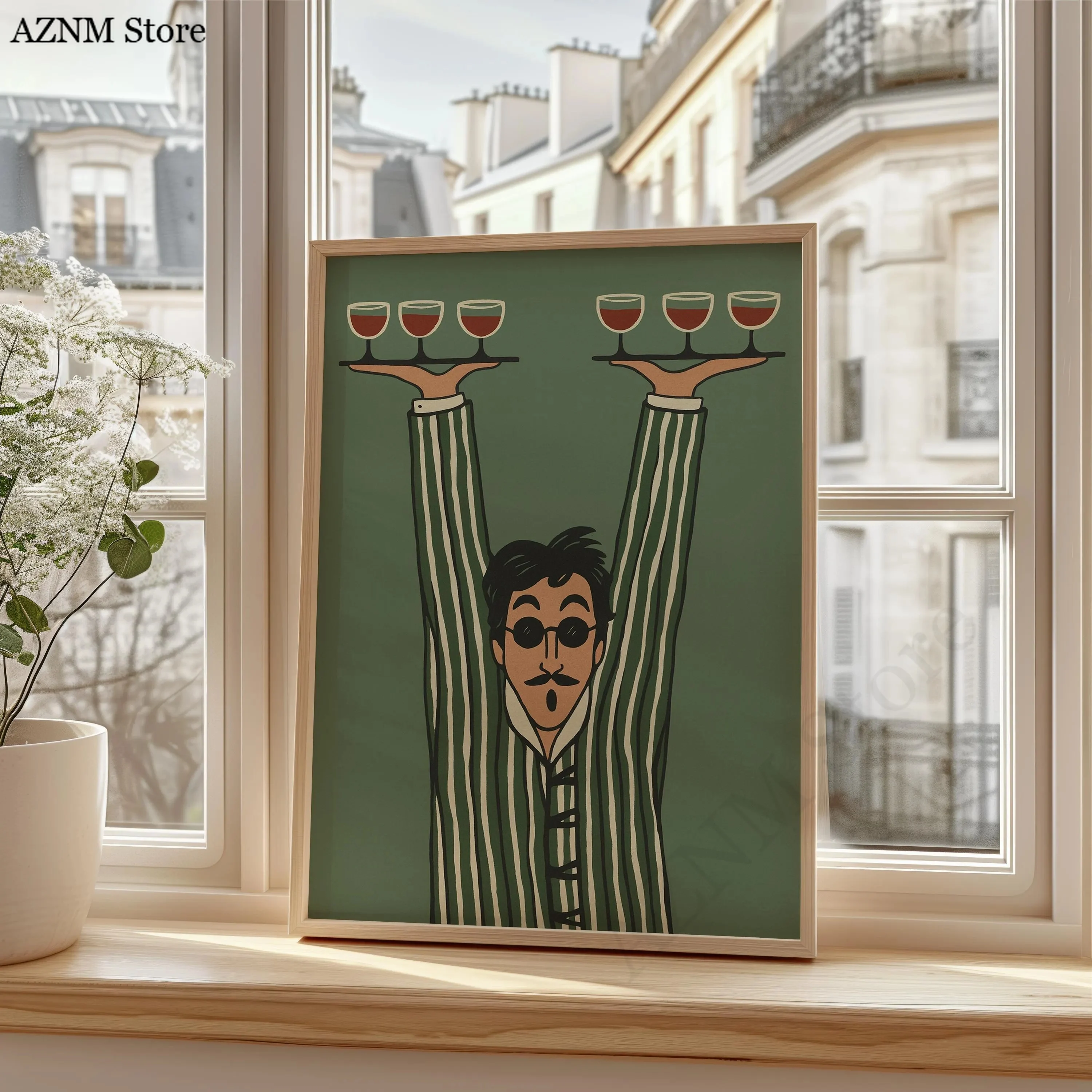 Retro Server Wall D…