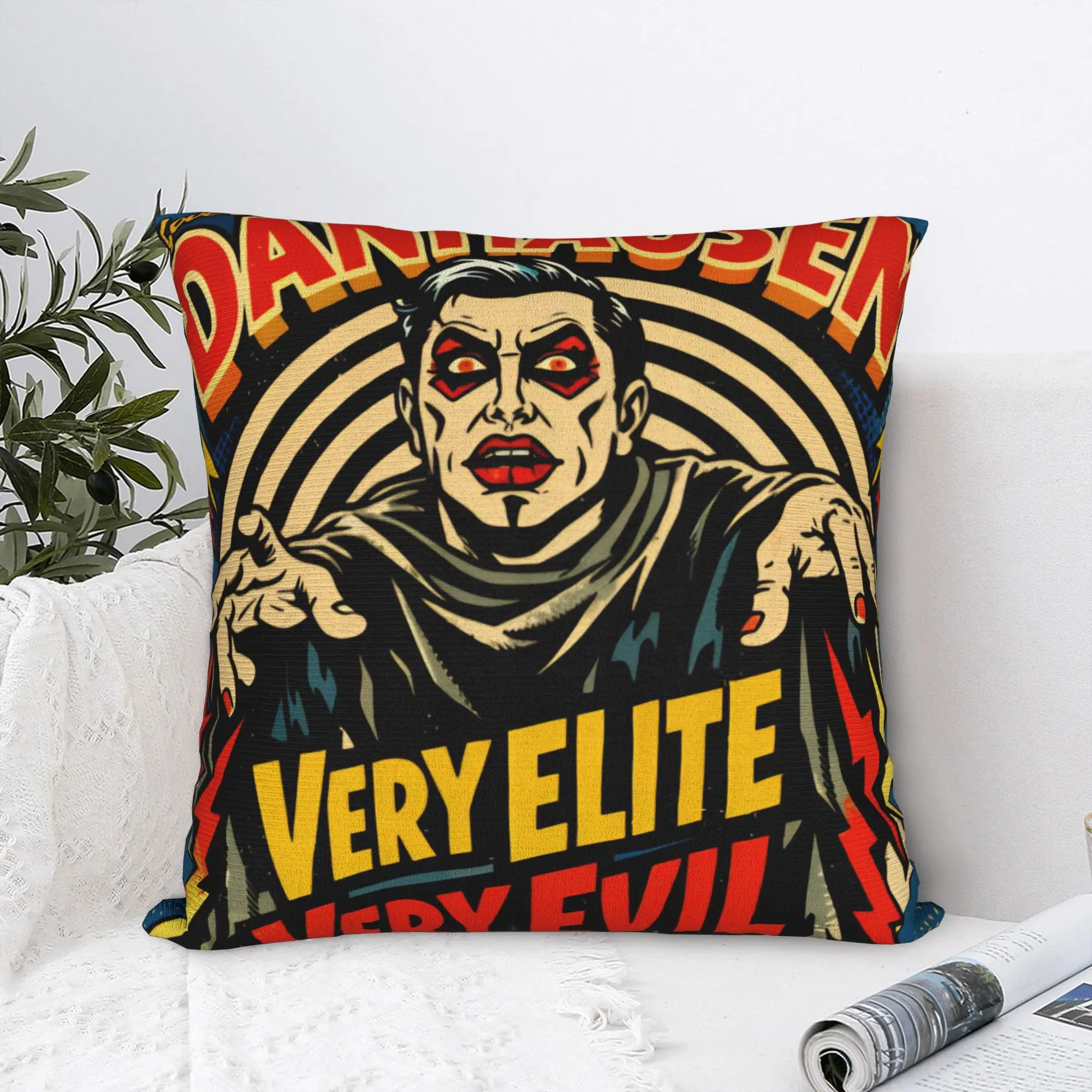 Danhausen Wrestlers Wrestling Pillowcase Polyester Cushion Cover Decorations  Pillow Case Cover Home Zippered 18'