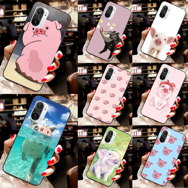 Kawaii Pig Case For…