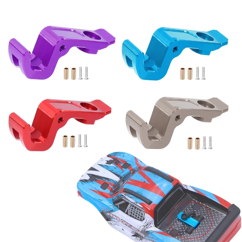 

Aluminum Alloy Metal Car Shell Fixing Buckle for 1/16 Climbing Car RC 16208 16017 H16H Upgrade and Modify Accessories