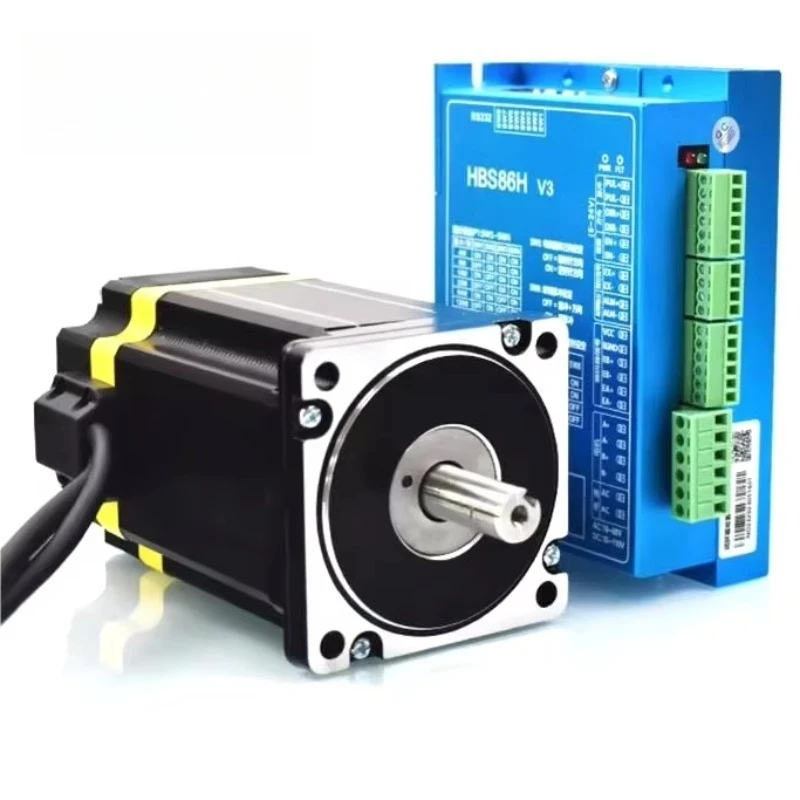 Kit Cnc 3 4 5 Axis Stepper Motor Kit 4.5N.m 8N.m 12N.m Nema 34 Closed Loop Stepper Motor With Encoder 1000ppr