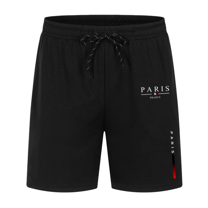 Men's Sports Shorts, Breathable, Quick Drying, for Badminton, Color Black, for Training, Running and Fitness, Summer 2026