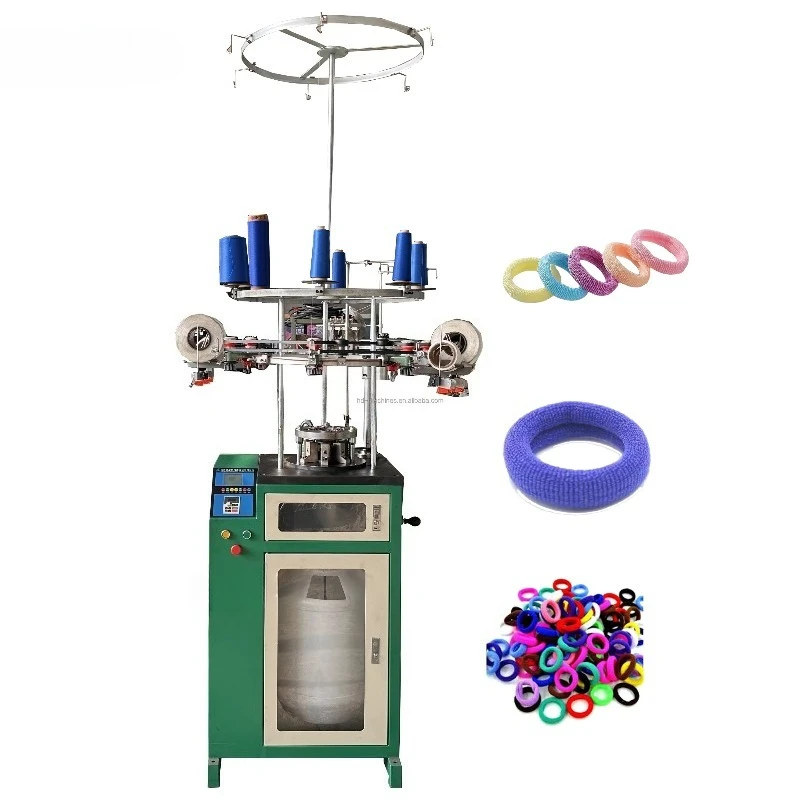 Automatic round elastic headband headband braiding machine